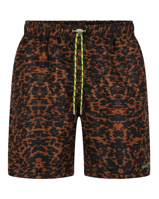 Artificial leopard swimsuit